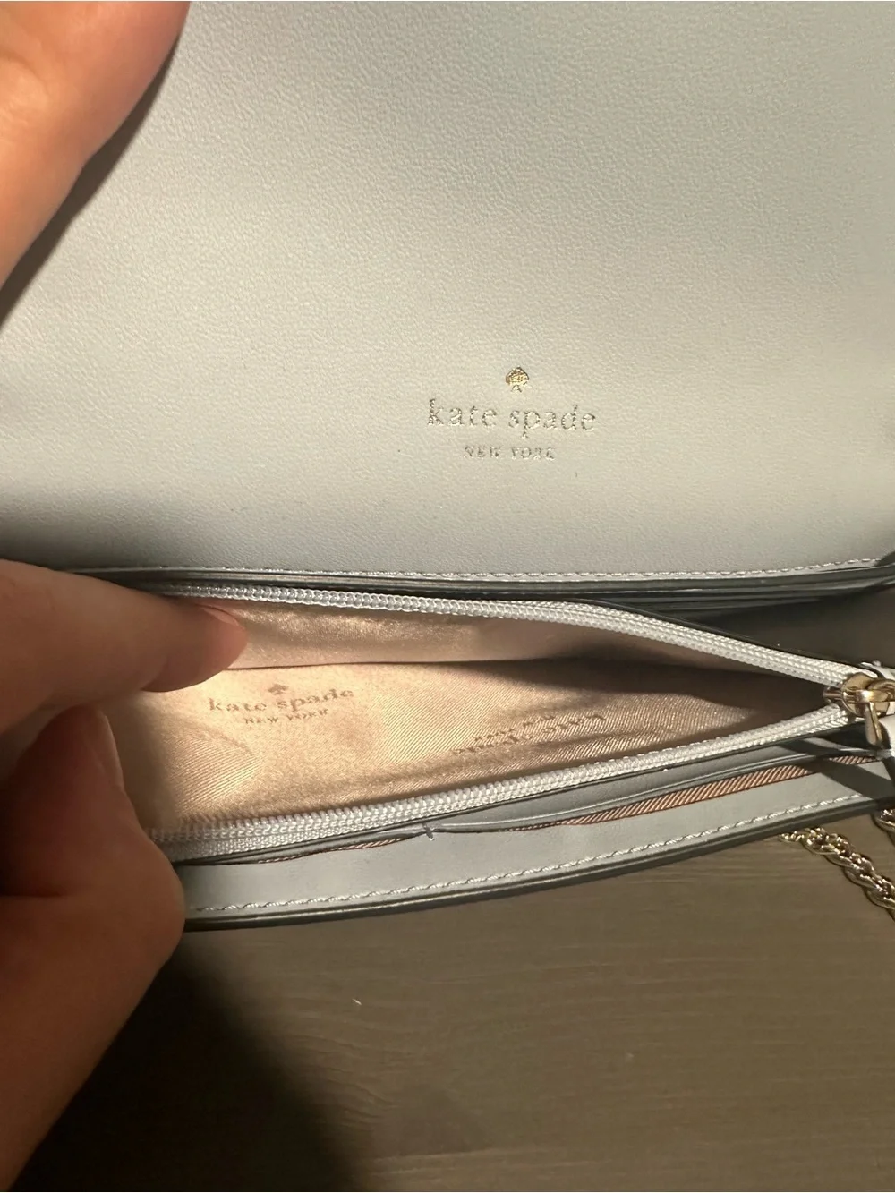 kate spade compact leather